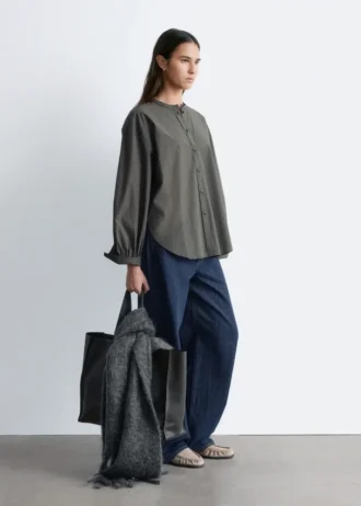 Chemise oversize en coton