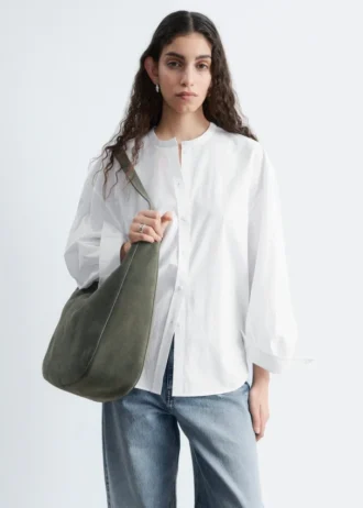 Chemise oversize en coton