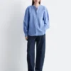 Chemise oversize en coton