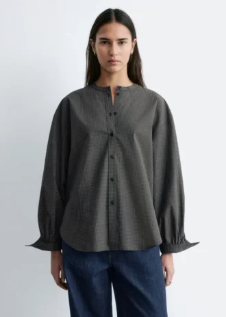 Chemise oversize en coton