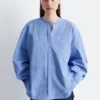 Chemise oversize en coton