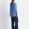 Chemise oversize en coton