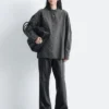 Chemisier en denim oversize