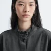 Chemisier en denim oversize