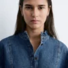 Chemisier en denim oversize