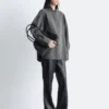 Chemisier en denim oversize