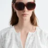Chemisier oversize à manches bouffantes