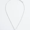 Collier avec pendentif en forme de cœur