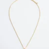Collier avec pendentif en forme de cœur