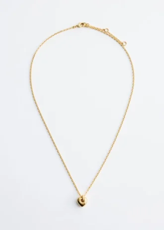 Collier avec pendentif en forme de cœur