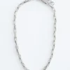 Collier à chaîne en trombones