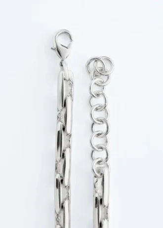Collier à chaîne en trombones