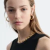 Collier à chaîne gourmette épaisse