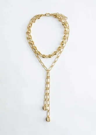 Collier à chaînes superposées