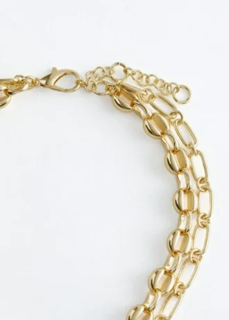 Collier à chaînes superposées