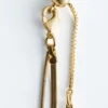 Collier lariat avec nœud