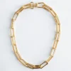 Collier à maillons épais
