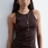 Collier à pendentifs longs