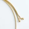 Collier à perles en forme de cœur