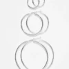 Ensemble de boucles d&rsquo;oreilles créoles