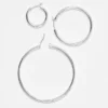 Ensemble de boucles d&rsquo;oreilles créoles