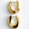 Ensemble de boucles d&rsquo;oreilles créoles épaisses