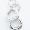 Ensemble de boucles d&rsquo;oreilles créoles épaisses