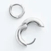 Ensemble de boucles d&rsquo;oreilles créoles épaisses