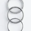 Ensemble de bracelets tubulaires