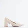 Escarpins mocassins en cuir