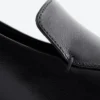 Escarpins mocassins en cuir