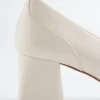 Escarpins mocassins en cuir