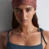 Foulard en soie imprimé
