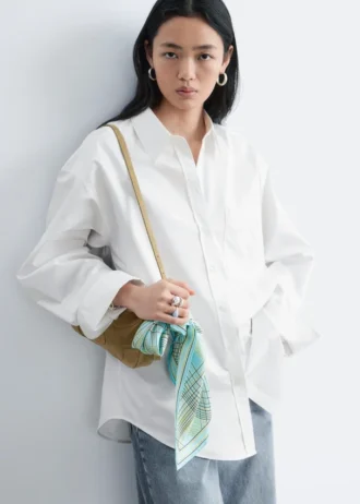 Foulard en soie imprimé