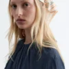 Foulard en soie imprimé