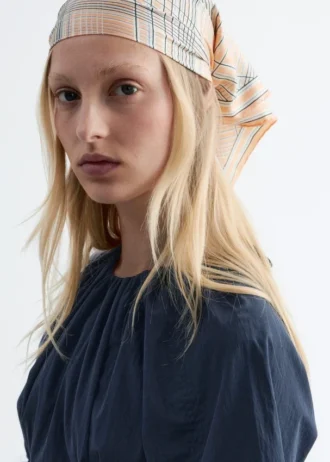 Foulard en soie imprimé