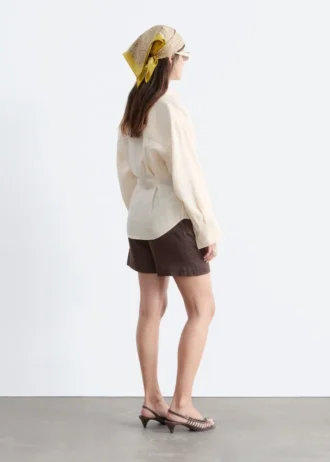 Foulard en soie imprimé