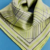 Foulard en soie imprimé