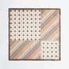 Foulard en soie à imprimé graphique