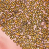 Foulard fin en soie imprimée