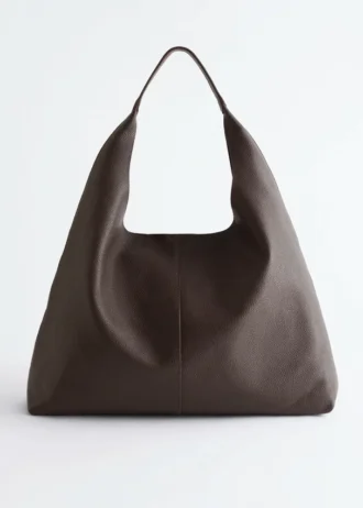 Grand sac cabas en cuir