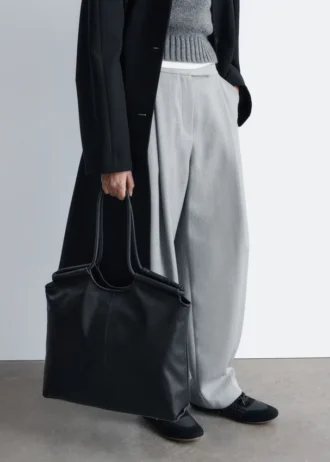 Grand sac cabas en cuir