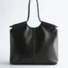 Grand sac cabas en cuir