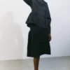 Mini-robe à basque