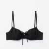 Haut de bikini à armatures avec nœud