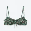 Haut de bikini à armatures avec nœud