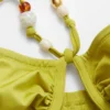 Haut de bikini balconnet à perles