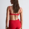 Shorty de bikini taille haute