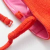Haut de bikini bandeau texturé