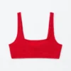 Haut de bikini texturé